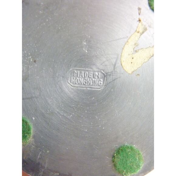 Vintage Pewter Brass Ginger Jar Cherry Blossoms - Picture 6 of 7